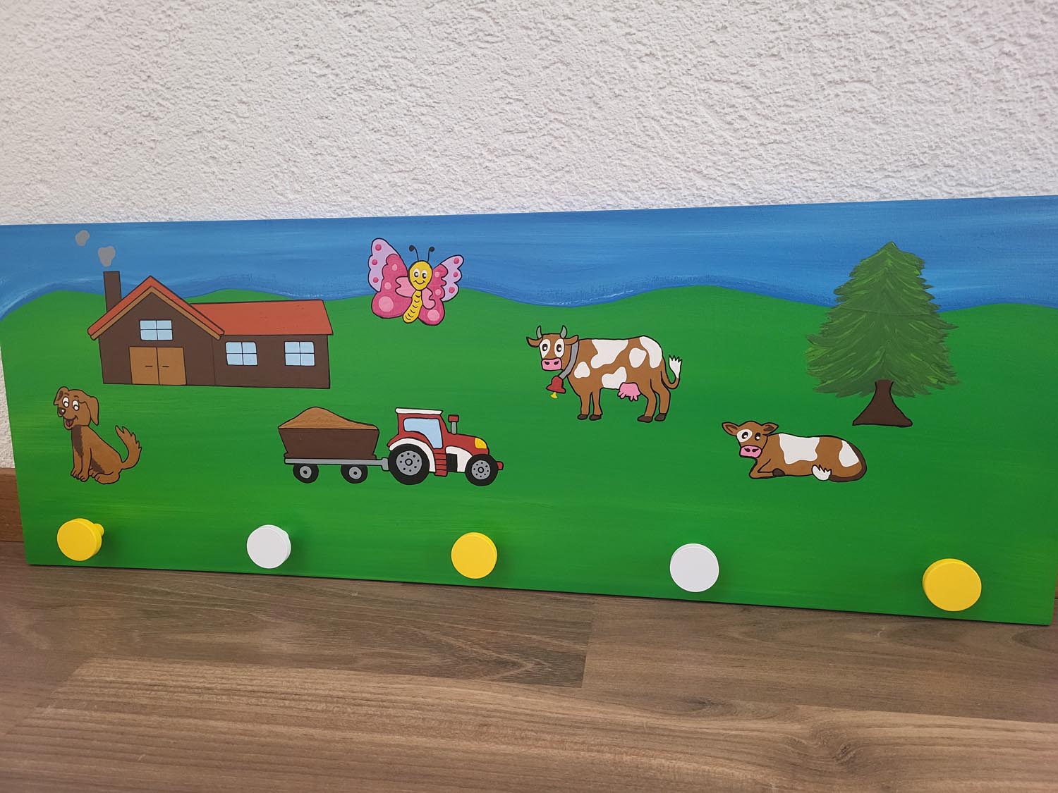 Handgemachte Kindergarderoben aus Bern - Bauernhof, Farm